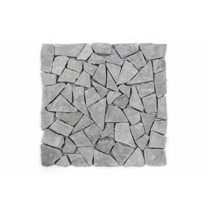 Divero Garth 792 mramorová mozaika sivá, 1 m2 - 30x30x1 cm